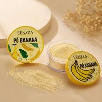 Po Solto Banana Translucido Fenzza Make Up Efeito Matte para Pele Negra Po Solto Banana Translucido Fenzza Make Up Efeito Matte para Pele Negra