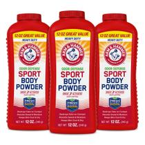 Pó Sport Body Arm & Hammer Fresh Feeling 12 onças (pacote com 3) Pó Sport Body Arm & Hammer Fresh Feeling 12 onças (pacote com 3)