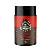 Pó texturizador 10g efeito matte don alcides barba negra
