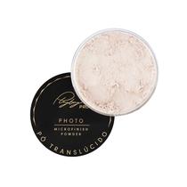 Pó Translúcido Fino Solto Facial Microfinish Powder Finalizador Maquiagem PlayBoy Prova Dágua PB1033