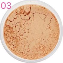 Pó Translúcido Microfinish da Playboy Acabamento Suave à Prova d'Água Cor:03