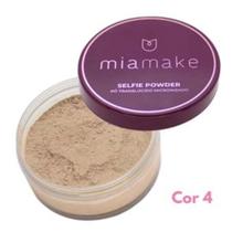 Pó Translúcido Micronizado Selfie Powder MiaMake Efeito HD, Pele Aveludada, Maquiagem Selada