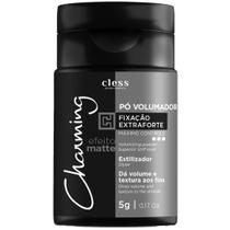 Po Volumador Charming Cless Efeito Matte Extra Forte Volume Textura Fios Estilizador Cabelo 5g