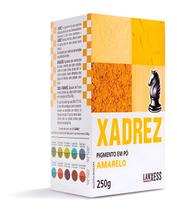 Pó Xadrez Amarelo 250g para Argamassas e Pinturas Pó Xadrez Amarelo 250g para Argamassas e Pinturas
