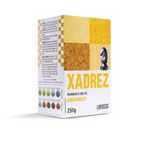 Pó Xadrez Amarelo 250g para Colorir Bases - Lanxess Pó Xadrez Amarelo 250g para Colorir Bases - Lanxess