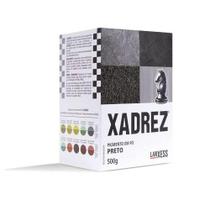 Pó Xadrez Preto 500g para Colorir Bases - Lanxess Pó Xadrez Preto 500g para Colorir Bases - Lanxess