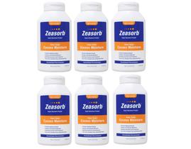 Pó Zeasorb Prevention, superabsorvente, 75 ml, pacote com 6