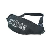 Pochete Bag Chronic Preto Grafitti Bordado Preto Hip Hop