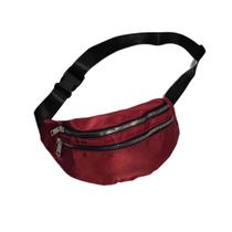 Pochete Bolsa Academia Cintura 2 Compartimentos Cor:vinho Pochete Bolsa Academia Cintura 2 Compartimentos Cor:vinho