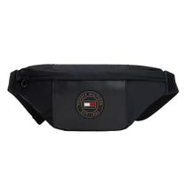 Pochete Bolsa Tranversal Tommy Hilfiger Block Bumbag Preto