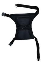 Pochete Cartucheira Perna Masculina Feminina Motoboy Camping preto Pochete Cartucheira Perna Masculina Feminina Motoboy Camping preto