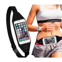 Pochete Cinto Para Celular Com Porta Chave Academia Corrida e Bike Porta Celular