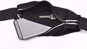 Pochete Cinto Porta Celular Corrida 5.5 P Impermeável Preto