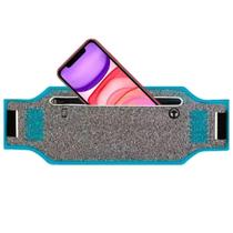 Pochete Corrida Impermeavel Masc.Fem.na Discreta Slim Ajustável Guardar Celular Cartão Fone - mb fit