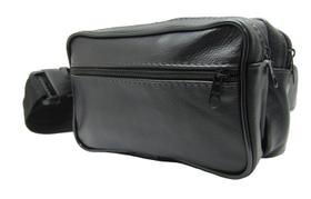 Pochete de Couro com 3 Compartimentos Legitimo Motoqueiro Pochete de Couro com 3 Compartimentos Legitimo Motoqueiro