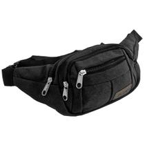 Pochete De Lona Bolsa De Cintura Prática 4 Compartimentos - Yepp Pochete De Lona Bolsa De Cintura Prática 4 Compartimentos - Yepp