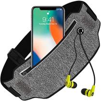 Pochete Esportiva Ajustável até 120 Cm Ideal p/Carregar Celular Dinheiro Documentos na Caminhada Corrida
