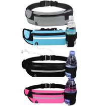Pochete Esportiva Corrida Slim Impermeável Porta celular Porta Garrafa De Agua Corrida