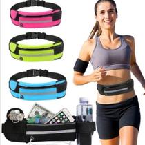 Pochete Esportiva Garrafa Slim Impermeável Porta Celular