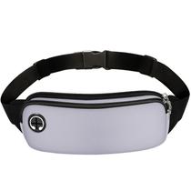 Pochete esportiva multicamadas à prova d'água para atividades, bolsa de cintura para corrida armazenamento multicamadas