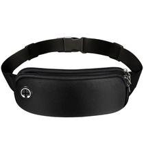 Pochete esportiva multicamadas à prova d'água para atividades, bolsa de cintura para corrida armazenamento multicamadas