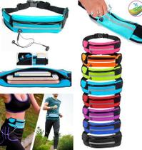 Pochete Esportiva Nylon Impermeável Fitness Porta Celular e Documentos