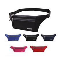 Pochete Esportiva Nylon Impermeável Lavável Cinto Regulável