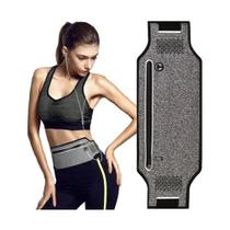 Pochete Esportiva Slim P/ Celular Dinheiro C/ Saída De Fone
