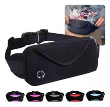 Pochete Esportiva Slim P/ Celular Dinheiro C/ Saída De Fone