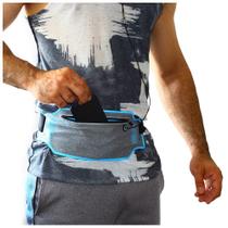 Pochete Esportiva Slim Para Celular Dinheiro Com Saída de Fone