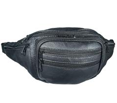 Pochete Feita De Couro Grande Espaçosa Resistente