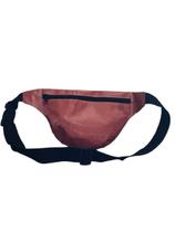 Pochete Feita De Lona De Painel Publicitário, Com Zíper e Passador em Nylon Impermeável e Resistente Unissex