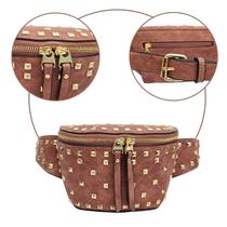 Pochete Feminina Bolsa Cintura Ombro Transversal Casual Trabalho dia a dia Multiuso Porta Celular Carteira Moeda
