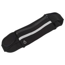 Pochete fitness preta corrida porta celular