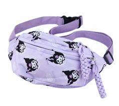 Pochete Hello Kitty Infantil Roxa Bolsa Mochila Escolar