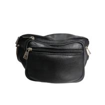 Pochete Masculina Bolsa Cintura Multiuso Preta Pochete Masculina Bolsa Cintura Multiuso Preta