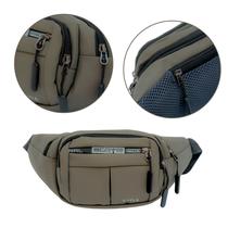 Pochete Masculina Bolsa Cintura Transversal Motoqueiro Moto Boy Trabalho dia a dia Multiuso Porta Celular Carteira Moeda