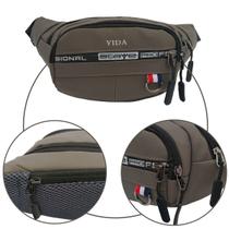 Pochete Masculina Bolsa Cintura Transversal Motoqueiro Moto Boy Trabalho Multiuso Porta Celular Carteira Moeda