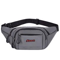 Pochete Masculina Bolsa de Cintura Shoulder Bag Impermeável Motoqueiro Multiuso - STAR SHOP