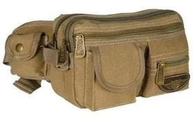 Pochete Masculina Em Lona Forrada E Reforçada Kvn