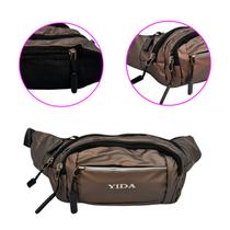 Pochete motoqueiro masculina bolsa cintura multiuso - Yida