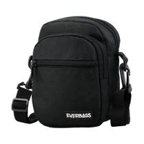 Pochete Shoulder Bag Bolso Everbags Black
