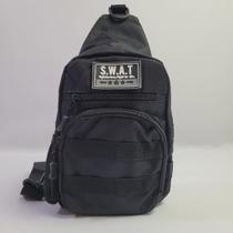 Pochete Shoulder Bag Cartucheira Necessaire Tiracolo Transversal Militar - FG