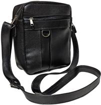 Pochete Shoulder Bag Em Couro Bolsa Espaçosa Com Divisorias Pochete Shoulder Bag Em Couro Bolsa Espaçosa Com Divisorias