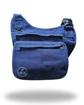 Pochete Tiracolo em Lona Azul Pochete Tiracolo em Lona Azul