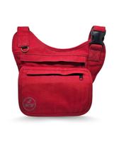 Pochete Tiracolo em Lona Vermelho Pochete Tiracolo em Lona Vermelho