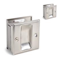 Pocket Door Pull HOMOTEK Privacy sem placa de interruptor, pacote com 2