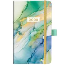Pocket Planner Journaltastic 2025 Weekly Monthly Green