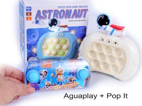 Pocket Pop It Eletrônico Educativo sensorial astronalta mais aguaplay Pocket Pop It Eletrônico Educativo sensorial astronalta mais aguaplay