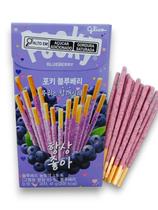 Pocky Blueberry Biscoito Palito Coreano Glico 41g